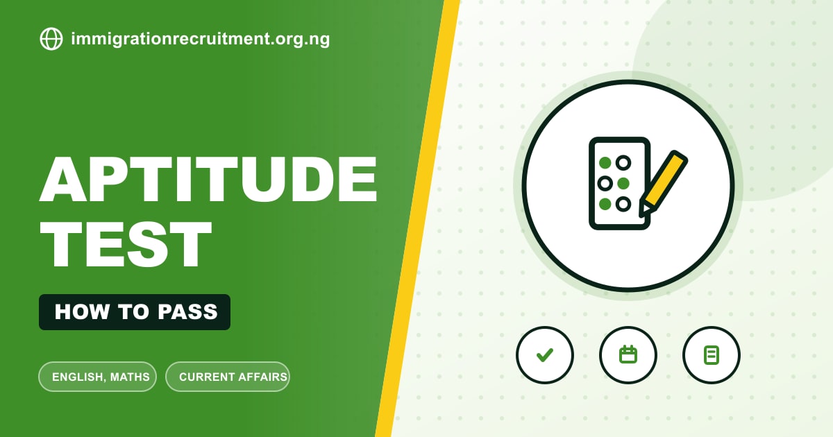 How to Pass a Government Recruitment Aptitude Test in Nigeria